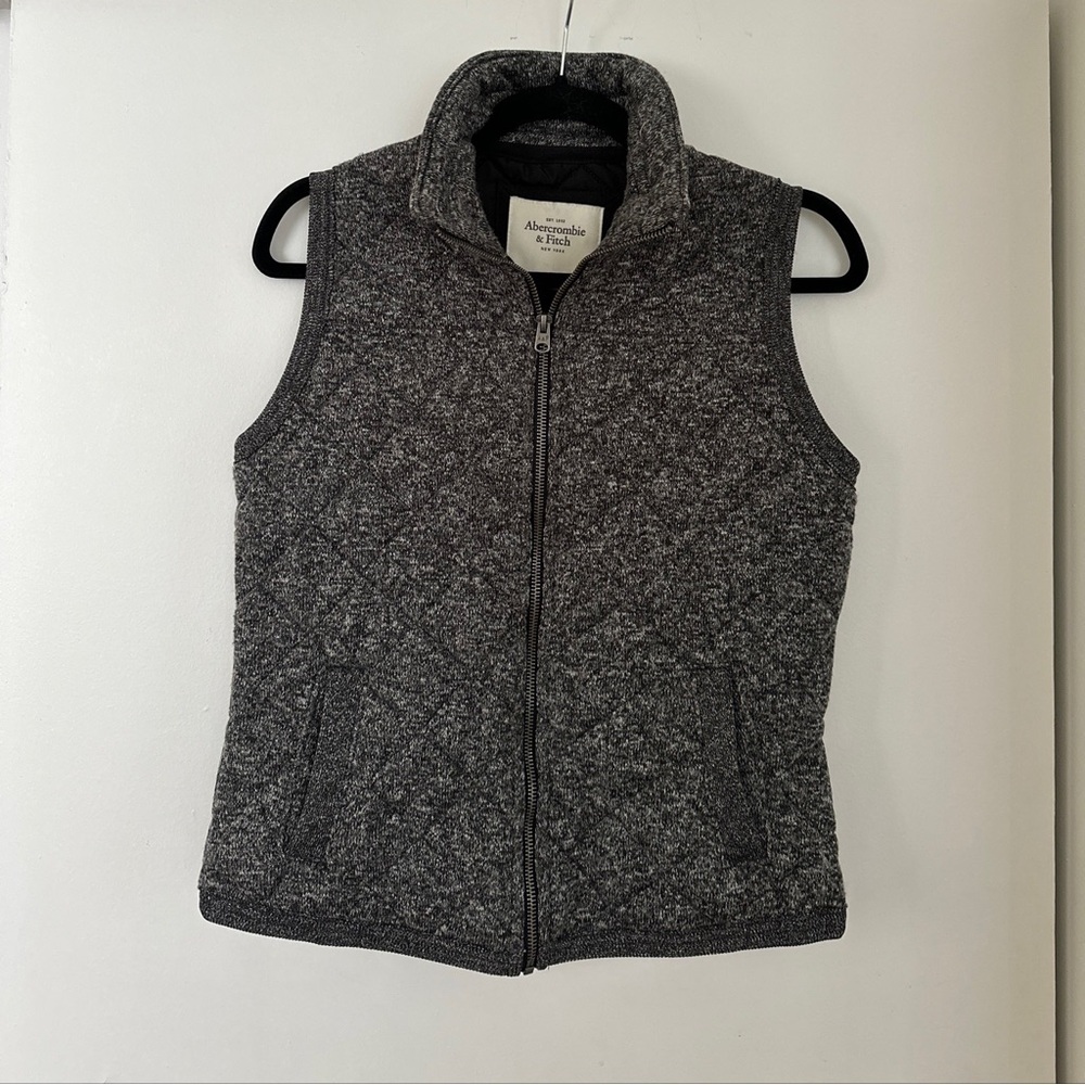 Abercrombie & Fitch Gray Vest
